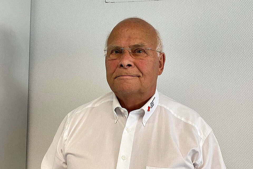 Joachim Kreuzer Portrait eines Rotkreuz-Ehrenamtlichen