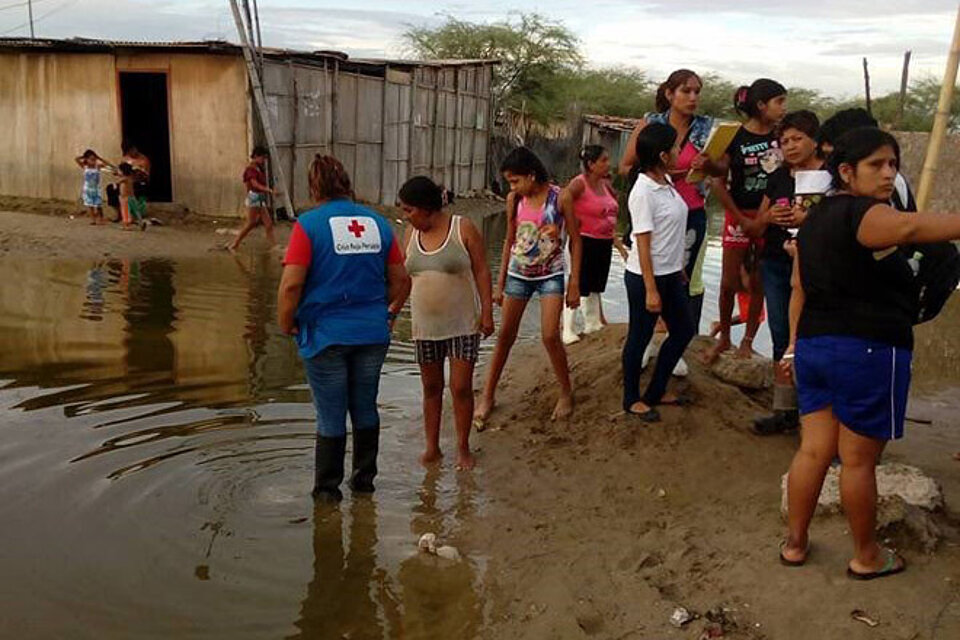 Überschwemmungen in Peru 2017 Schwere Überschwemmungen in Peru treffen Zivilbevölkerung