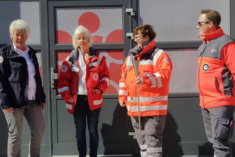 Fackellauf_LVHessen_KVSchwalm-Eder3 DRK-Fackel beim KV Schwalm-Eder