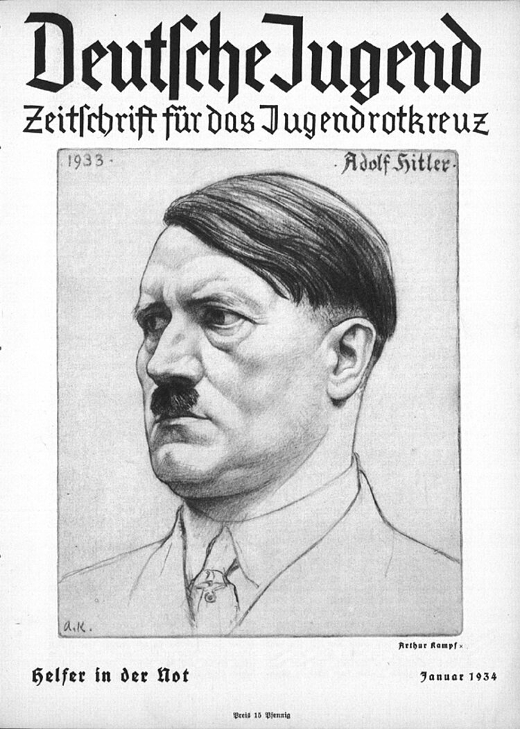 Im Zuge der Gleichschaltung wurden auch die Veröffentlichungen des hauslebensabend.livem herrschenden Geist angepasst (DRK)