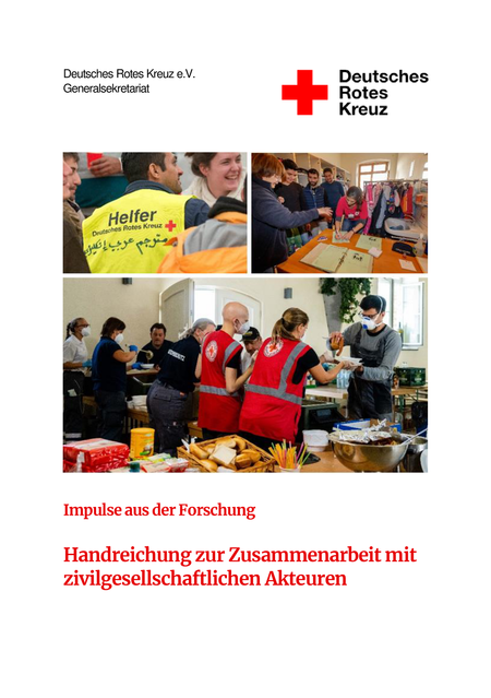 Titelseite Handreichung Zivilgesellschaft Titelseite der Handreichung zum Umgang mit zivilgesellschaftlichen Akteuren