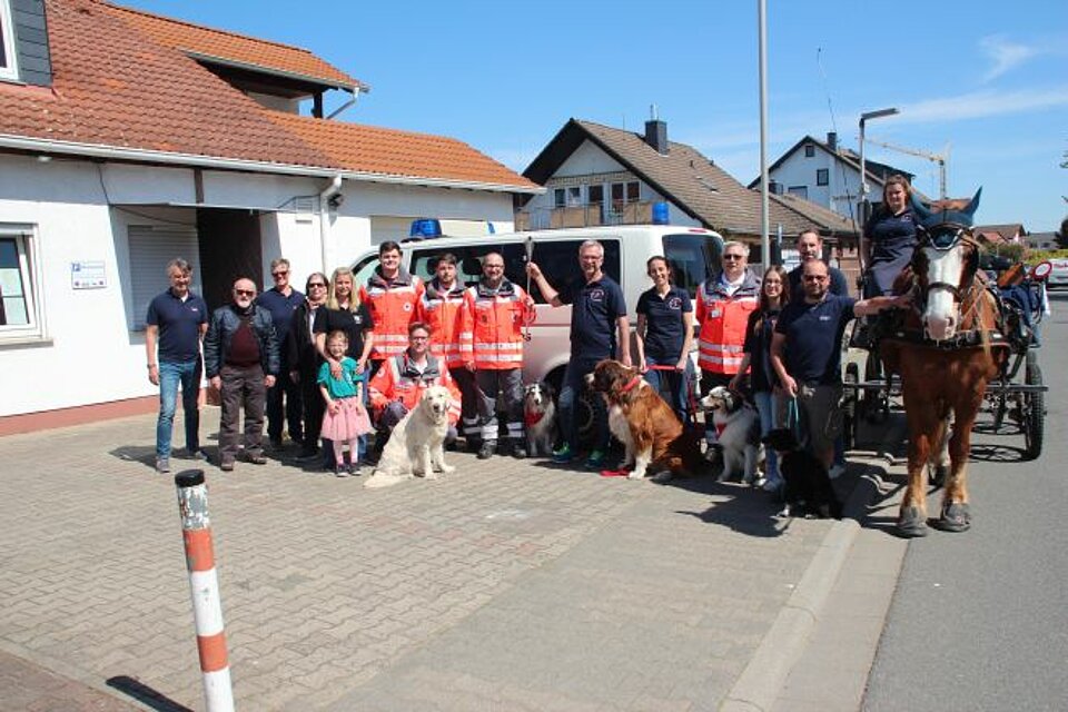 Fackellauf_LVHessen_OVBraunshardt3 DRK-Fackel bei OV Braunshardt