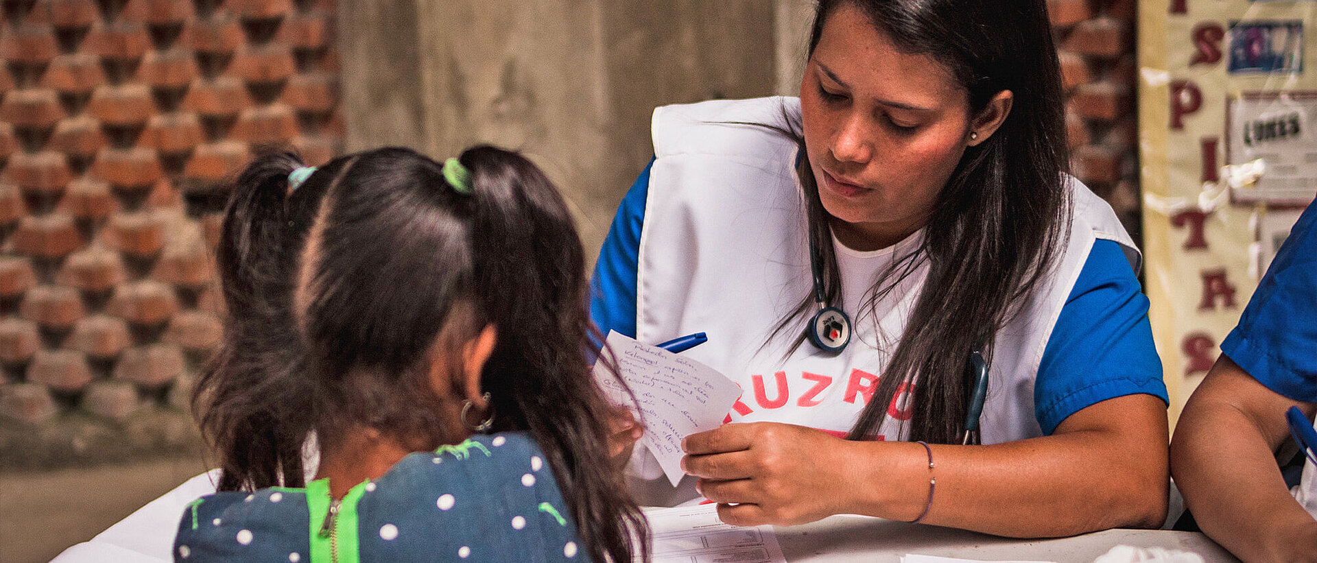 Gesundheitsversorgung durch das Venezolanische Rote Kreuz 
