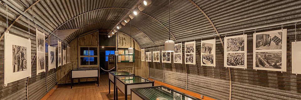 Ausstellung zur Geschichte des Lagers Friedland in Nissenhütte