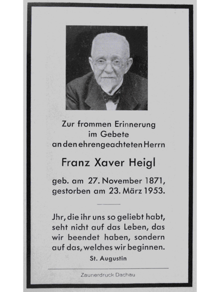 Todesanzeige