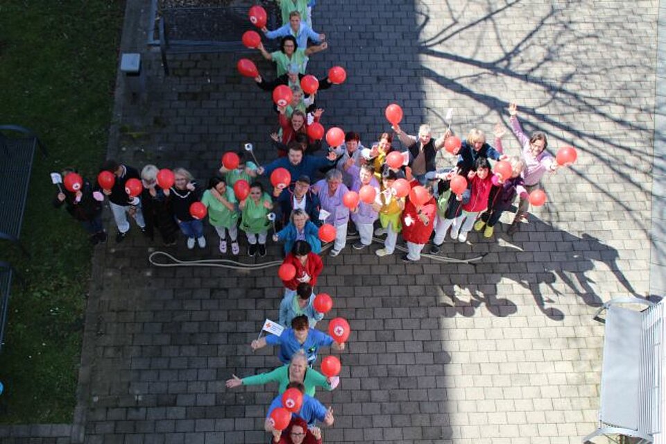 Fackellauf_LVThur_KVErfurt3 DRK-Fackel beim KV Erfurt