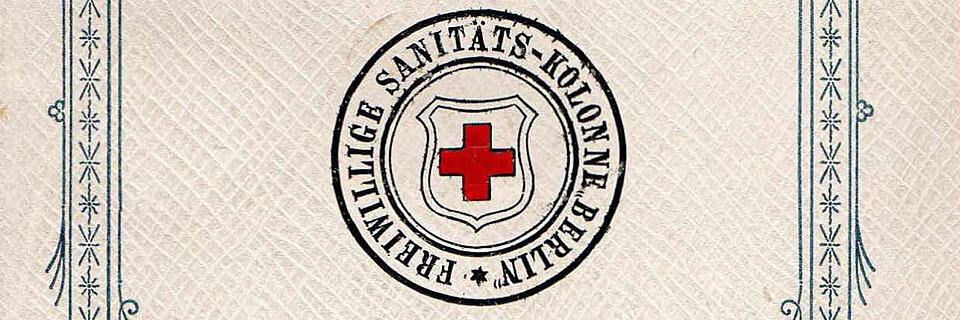 Jahresbericht Sanitätskolonne 1895 Ausschnitt Jahresbericht Sanitätskolonne 1895