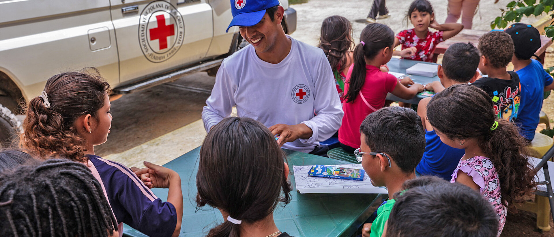 Programm für Kinder nach dem Erdbeben Programm für Kinder nach dem Erdbeben in Venezuela