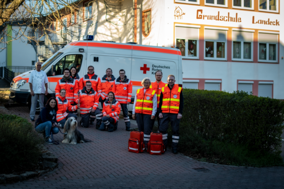Fackellauf_LVHessen_KVBadHersfeld2 DRK-Fackel in Bad Hersfeld