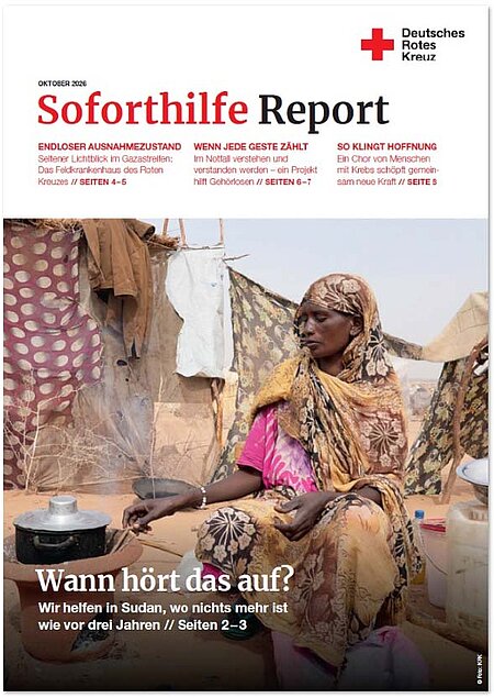 Soforthilfe-Report 3/2026 Titel der Publikation