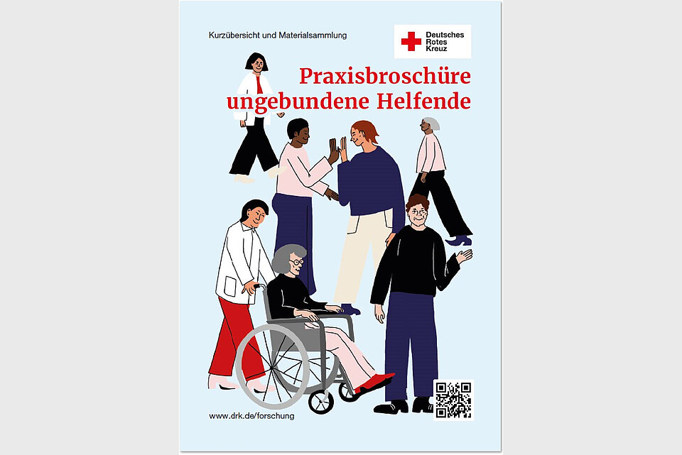 Praxisbroschüre ungebundene Helfende Titel der Publikation
