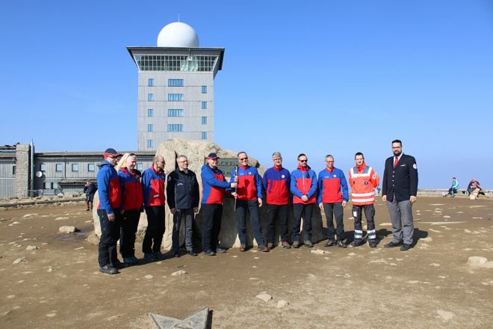 Fackellauf_LVSa-A_Brocken DRK-Fackel auf dem Brocken, Sachsen-Anhalt