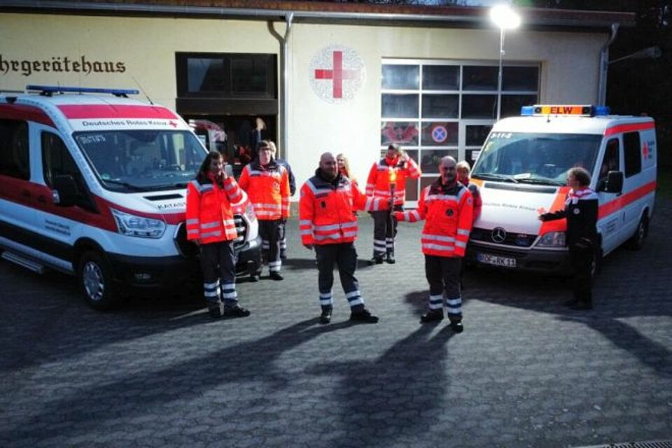 Fackellauf_LVHessen_KVFulda_Weiterode DRK-Fackel beim KV RotenburgFulda
