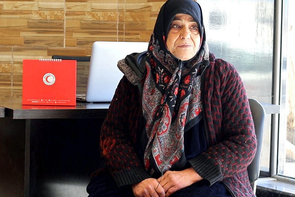 Jamoul Portrait einer syrischen Frau